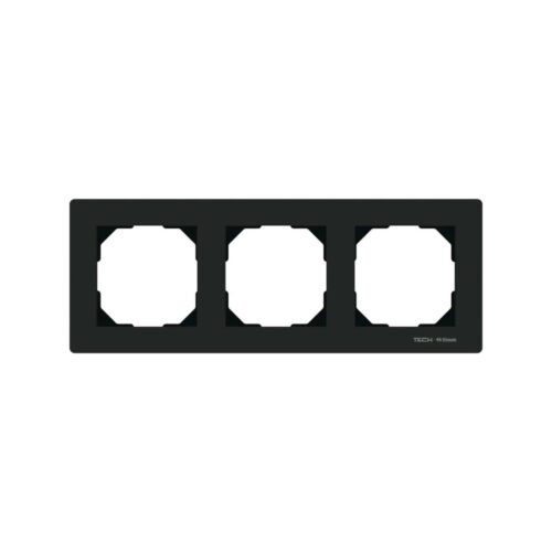 Ramka potrójna czarna FG-03 Tech Sterowniki