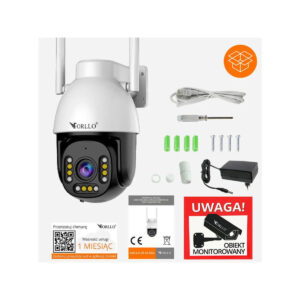Kamera IP Orllo zewnętrzna obrotowa zoom x10 4MPx ORLLO Z9 ULTRA