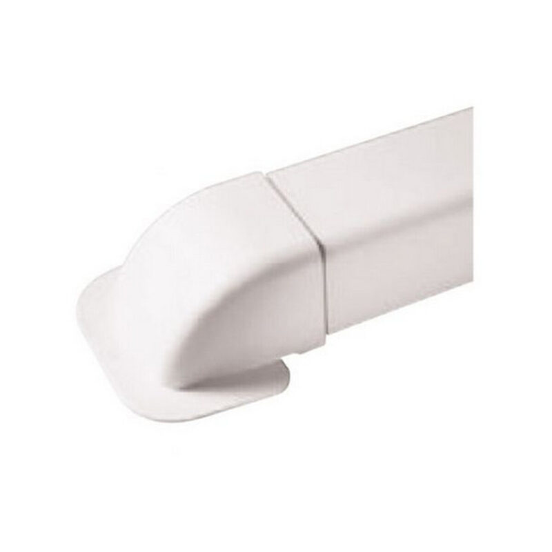 Maskownica ścienna IPWE80 biała Ivensis IPWE80