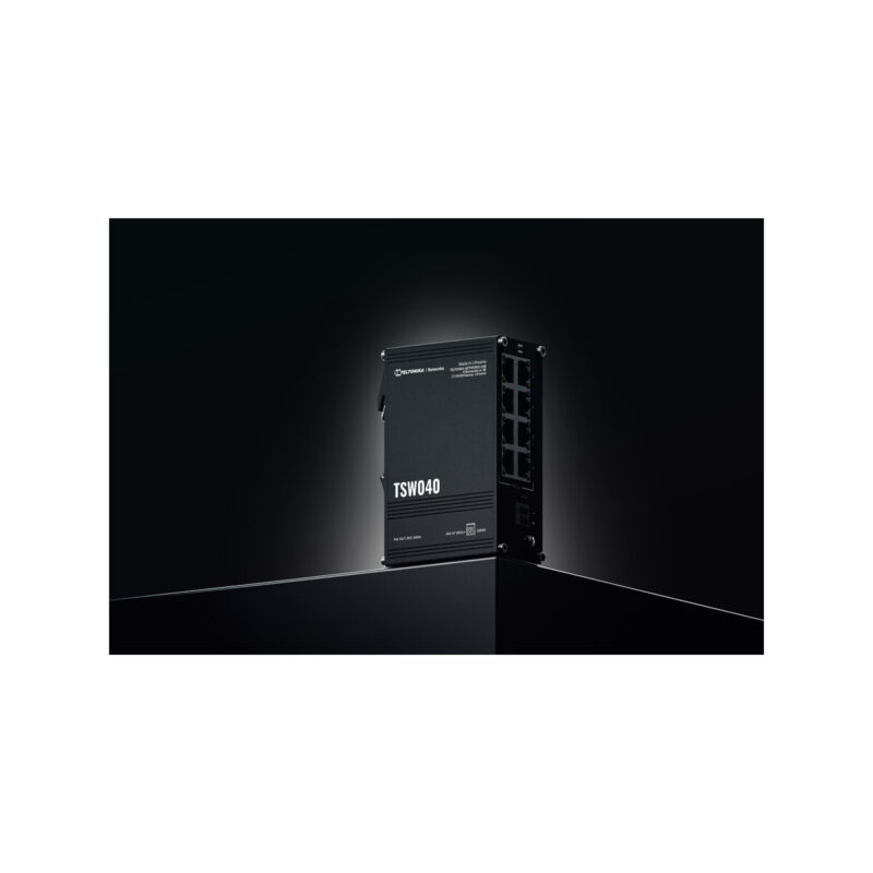 Teltonika TSW040 switch przemysłowy PoE (TSW04000000)