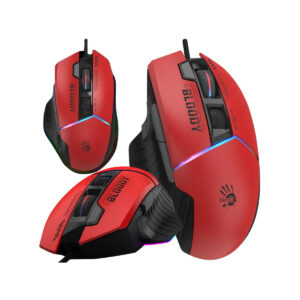 Mysz przewodowa A4tech Bloody W95 Max USB Sports Red