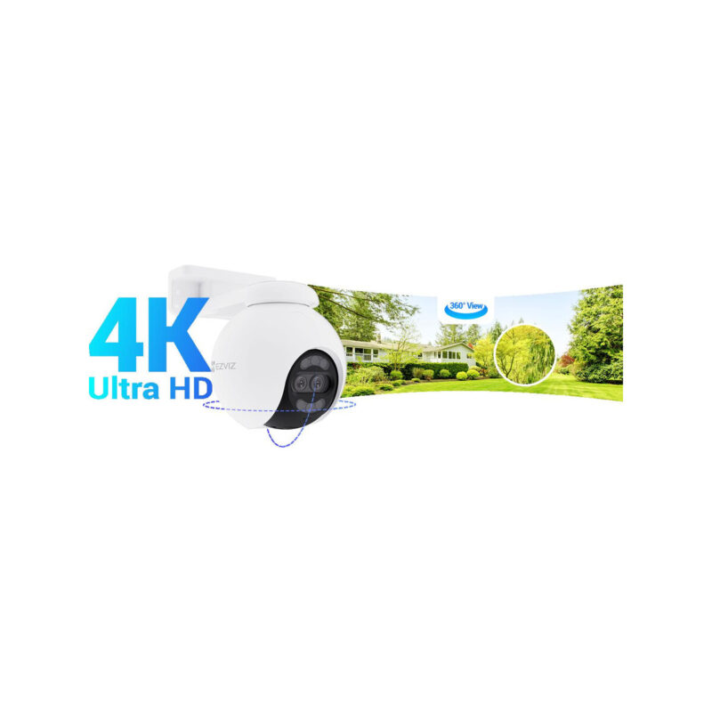 Zestaw do monitoringu Wi-Fi EZVIZ 4x H80x Dual 4K 8MP+2MP 4mm