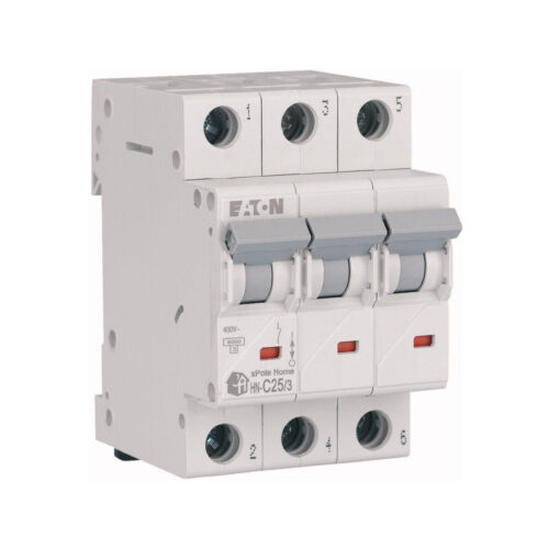 EATON WYŁĄCZNIK NADPRĄDOWY C 25A 3P 3M 6KA HN-C25/3