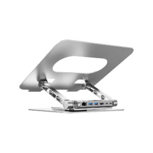 Unitek Podstawka pod laptop z odłączanym hubem USB-C HDMI 1,4, 4K PD 100W