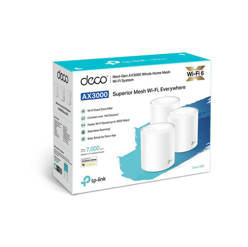 DOMOWY SYSTEM WI-FI MESH TP-LINK DECO X60 (3-PACK)