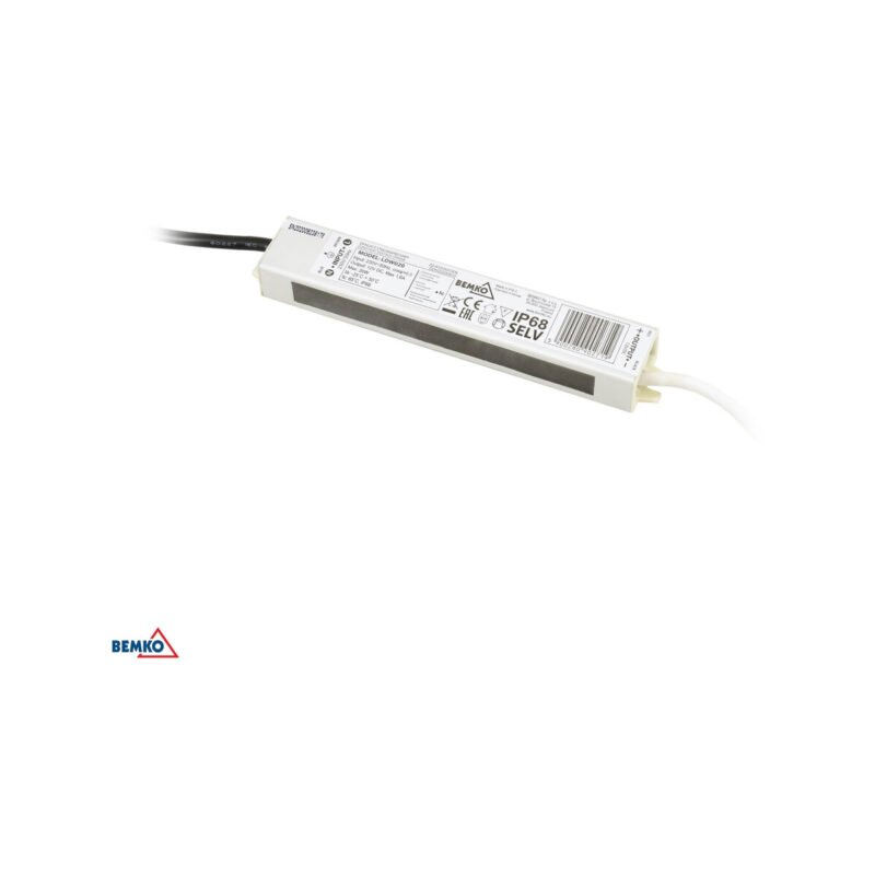 Zasilacz elektroniczny LED hermetyczny IP68 12V 30W