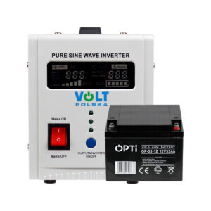 Zestaw do awaryjnego zasilania 33Ah 800W