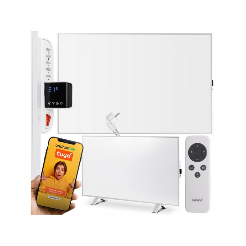 Panel grzewczy IR CRONOS Synthelith PRO CRP-980TWP White