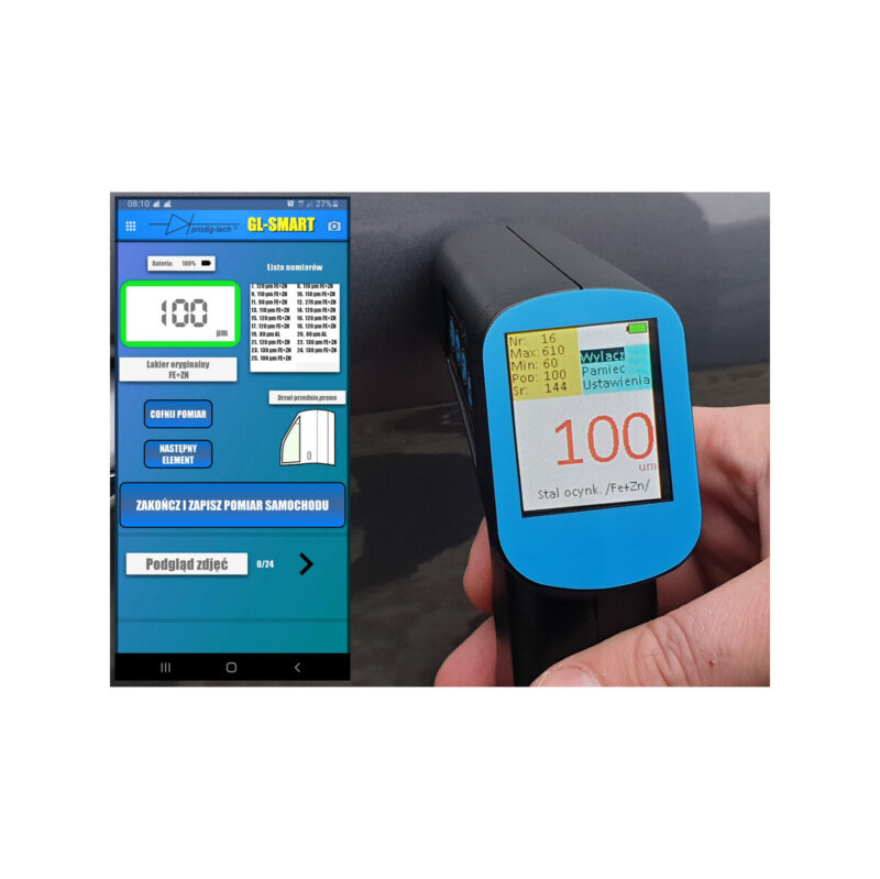 MIERNIK GRUBOŚCI LAKIERU GL-PRO-SMART-FAZ