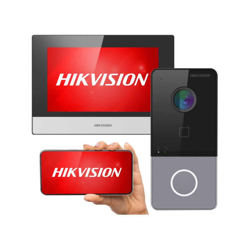 Zestaw wideodomofonowy Hikvision DS-KIS603-P(C)