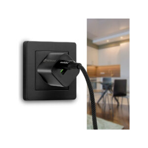 KABEL USB-C / USB-C LCD everActive CBB-1PD5L 100cm 20V 5A 100W