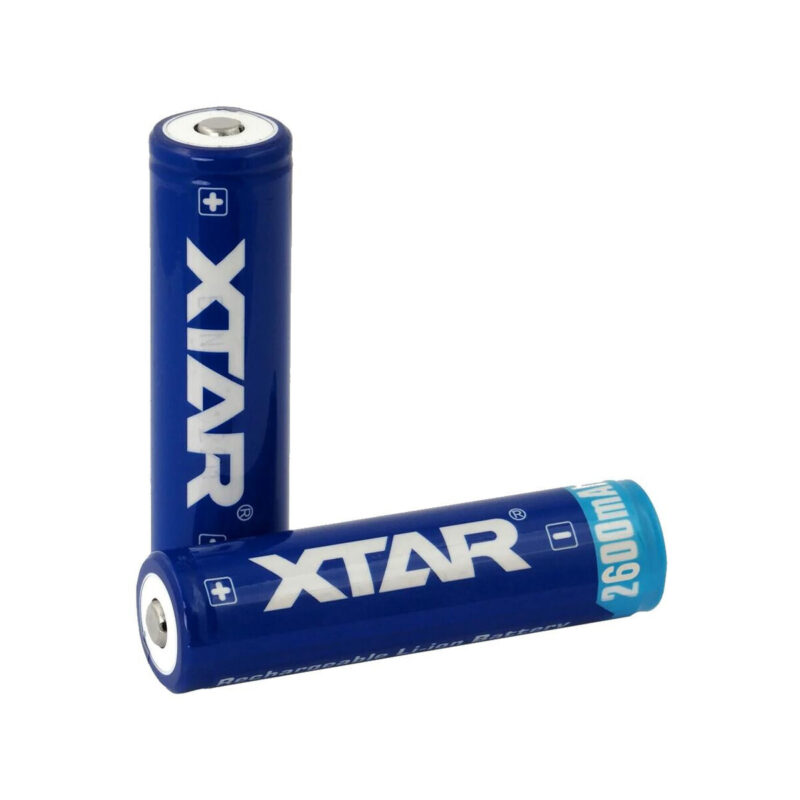 Akumulator 18650 Li-Ion 3,7V Xtar 2600mAh (1 szt.) z zabezpieczeniem