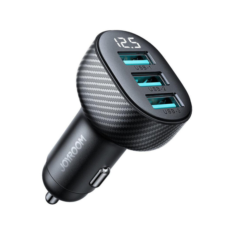 Ładowarka samochodowa Joyroom JR-CCD03 17W 3.4A 3x USB-A