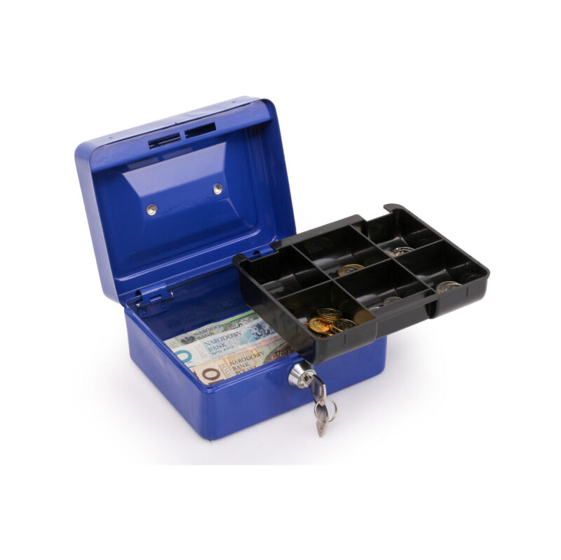 Kasetka metalowa RED EAGLE BOX-150 na pieniądze