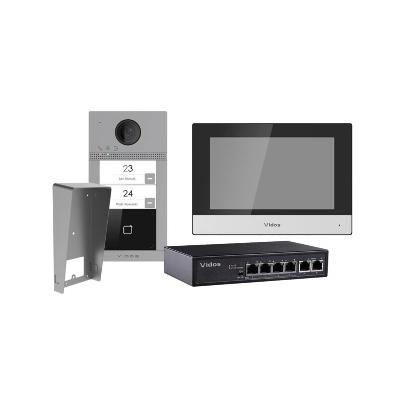WIDEODOMOFON IP VIDOS ONE 2xM2010/S2402-N