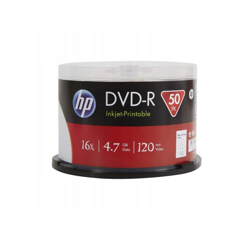 Płyty DVD-R Verbatim HP Inkjet-Printable spindle (50szt)