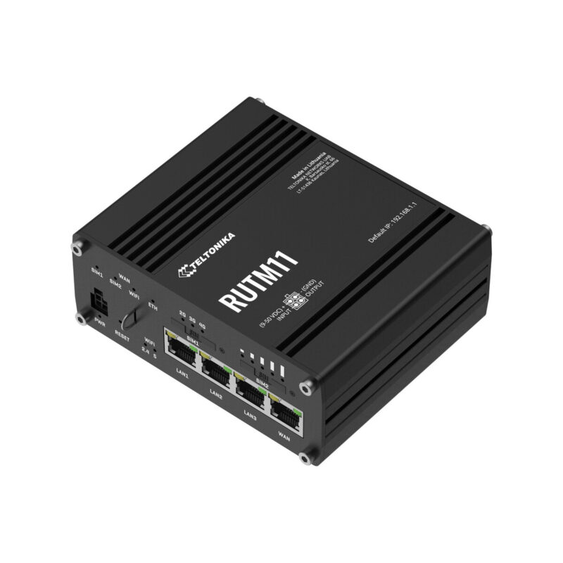 Teltonika RUTM11 router przemysłowy 4G / LTE (RUTM11000000)