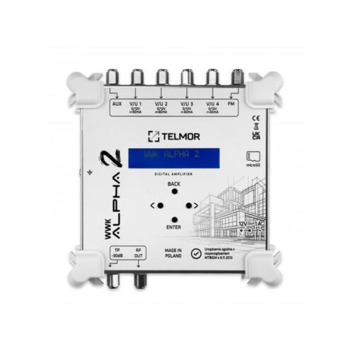 Wzmacniacz Telkom Telmor WWK ALPHA 2
