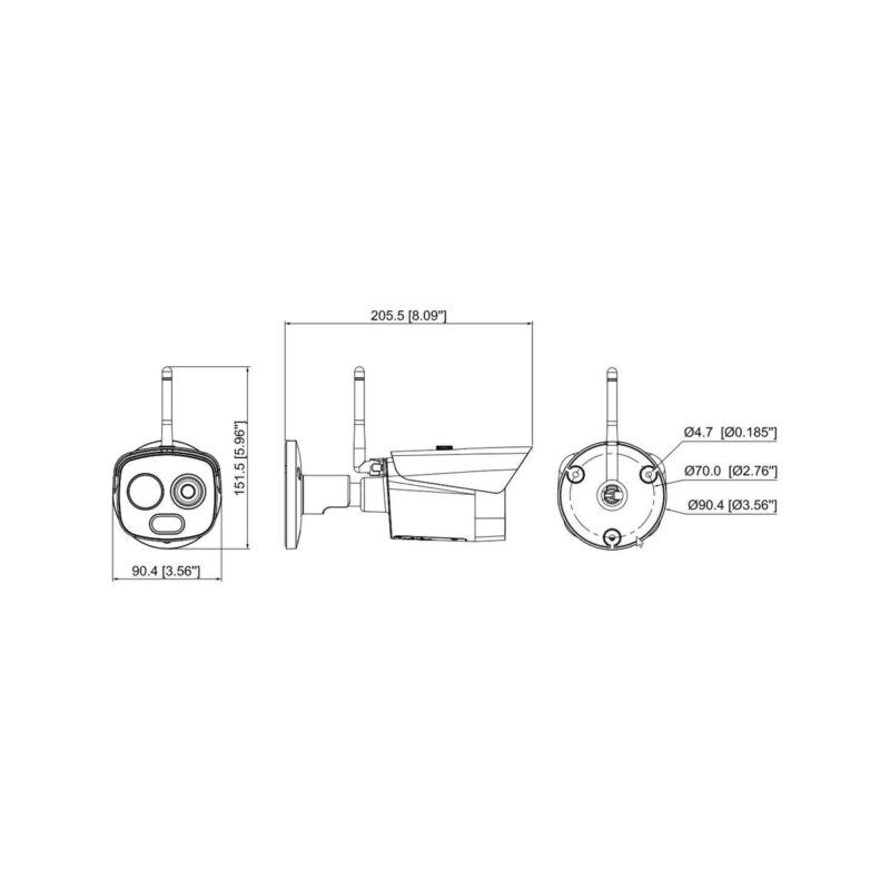 KAMERA TERMOWIZYJNA DAHUA TPC-BF1241-B10F12-S2
