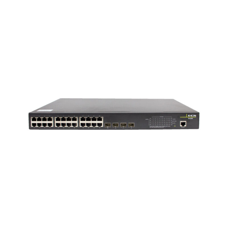 SWITCH DCN S4200-28P-PL-SI-R2 L2 24xPoE+/4xSFP (200W)