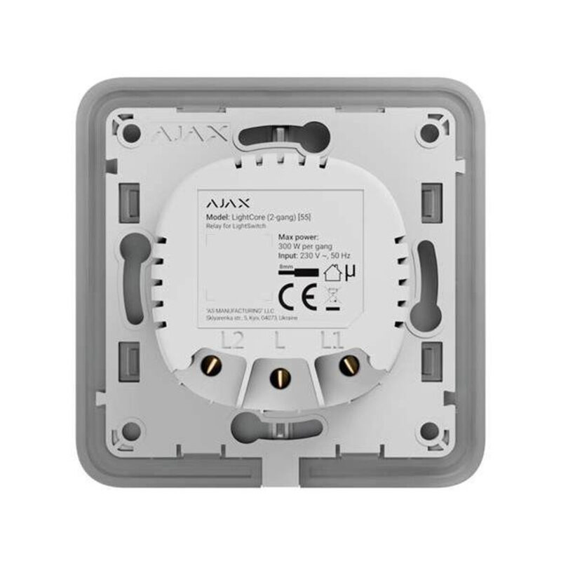 AJAX Włącznik światła LightCore gang way