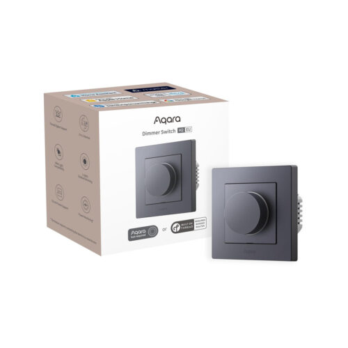 Aqara Dimmer Switch H2 EU Szary Ściemniacz światła z pokrętłem KD-R01D-G