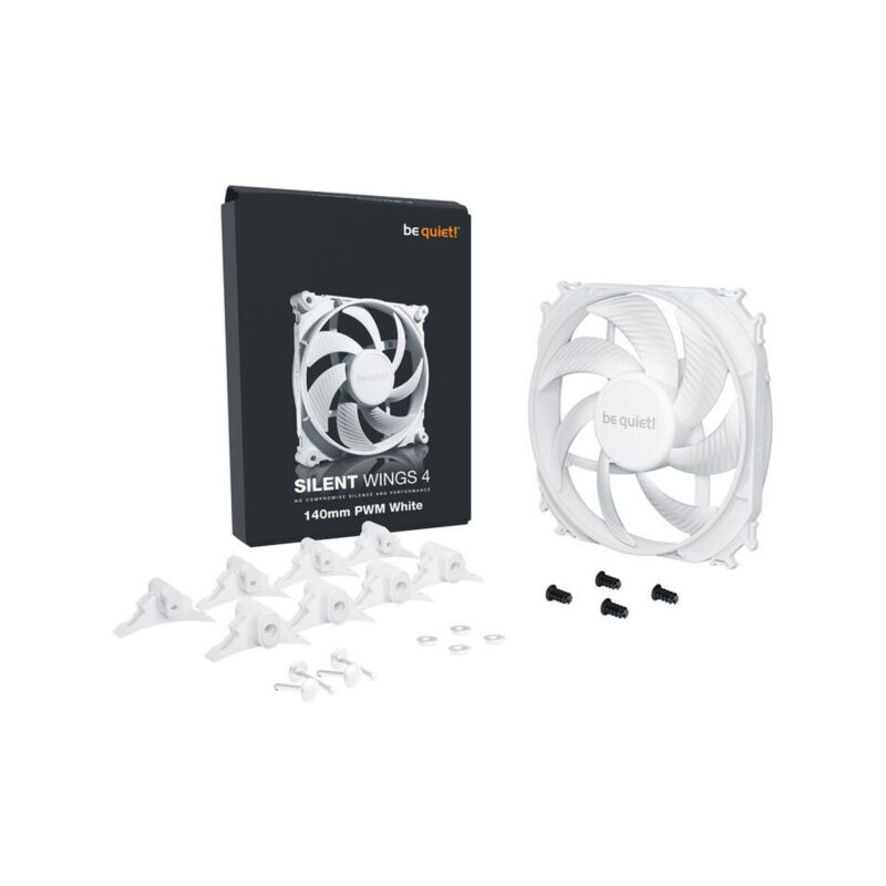 Wentylator be quiet! Silent Wings 4 PWM White 140mm biały