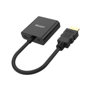 Adapter Unitek Y-6333 HDMI to VGA + audio