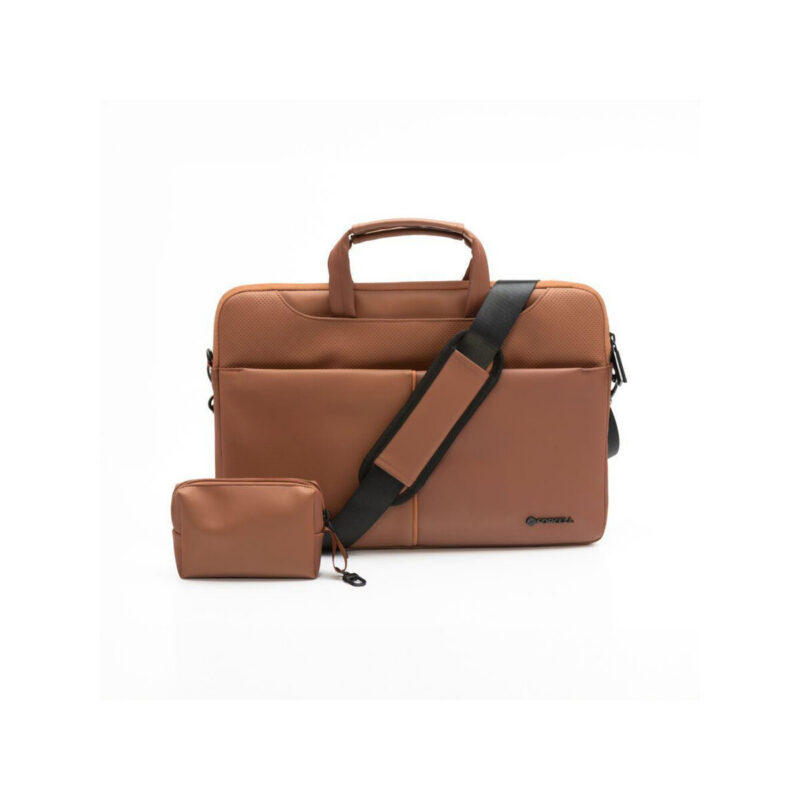 TORBA NA LAPTOP 15,6" Forcell F-Protect URBAN STYLE brązowa