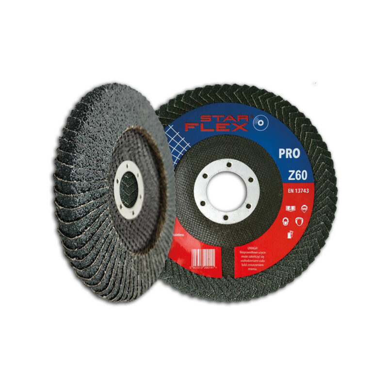 Tarcza listkowa pachwinowa Star Flex 125-22 gran 60 TLP1252260