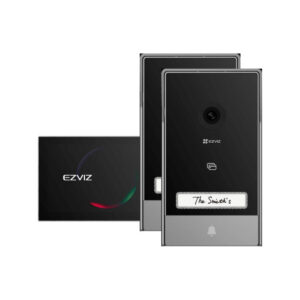 Zestaw wideodomofonowy EZVIZ HP7 z dwoma panelami bramowymi 3MP