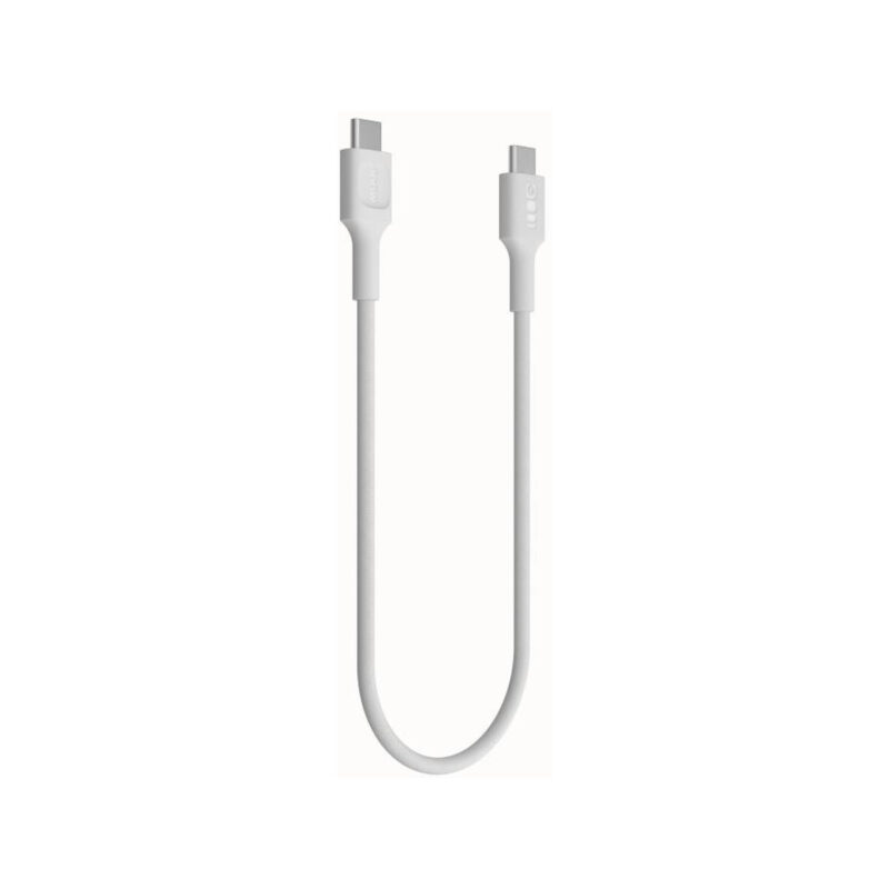 KABEL USB-C / USB-C Greencell PowerStream 120cm PD 100W biały w oplocie