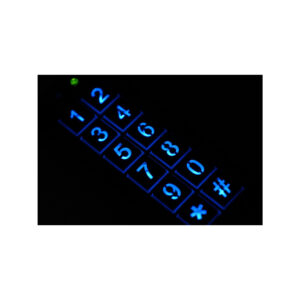 Zamek szyfrowy EURA AC-30C7 czarny