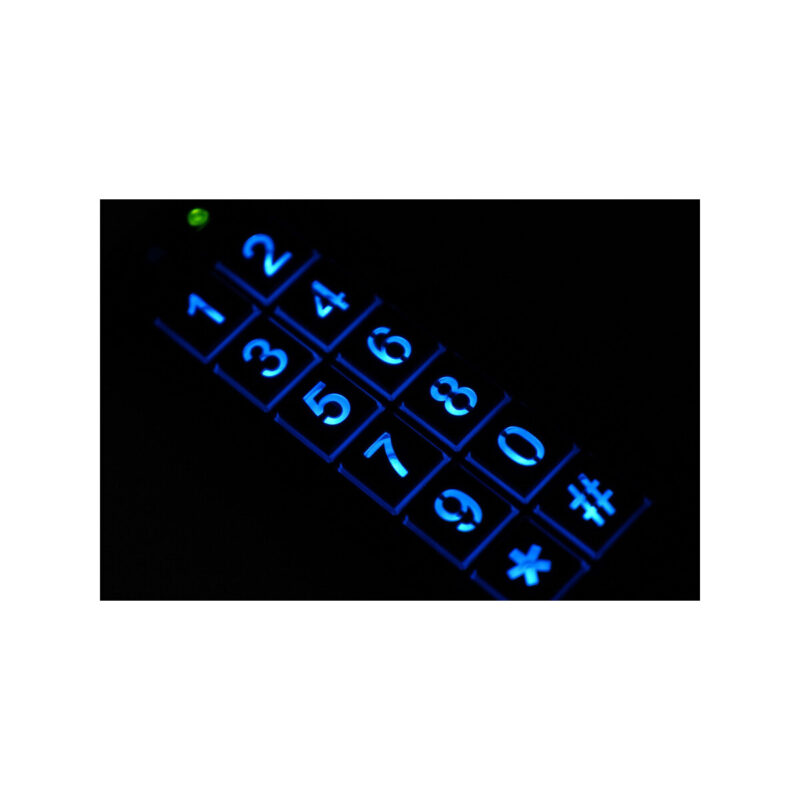 Zamek szyfrowy EURA AC-30C7 czarny