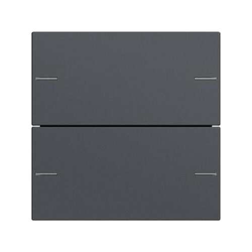 GIRA zestaw klawiszy 2x TS4 System 55 antracytowy 575228