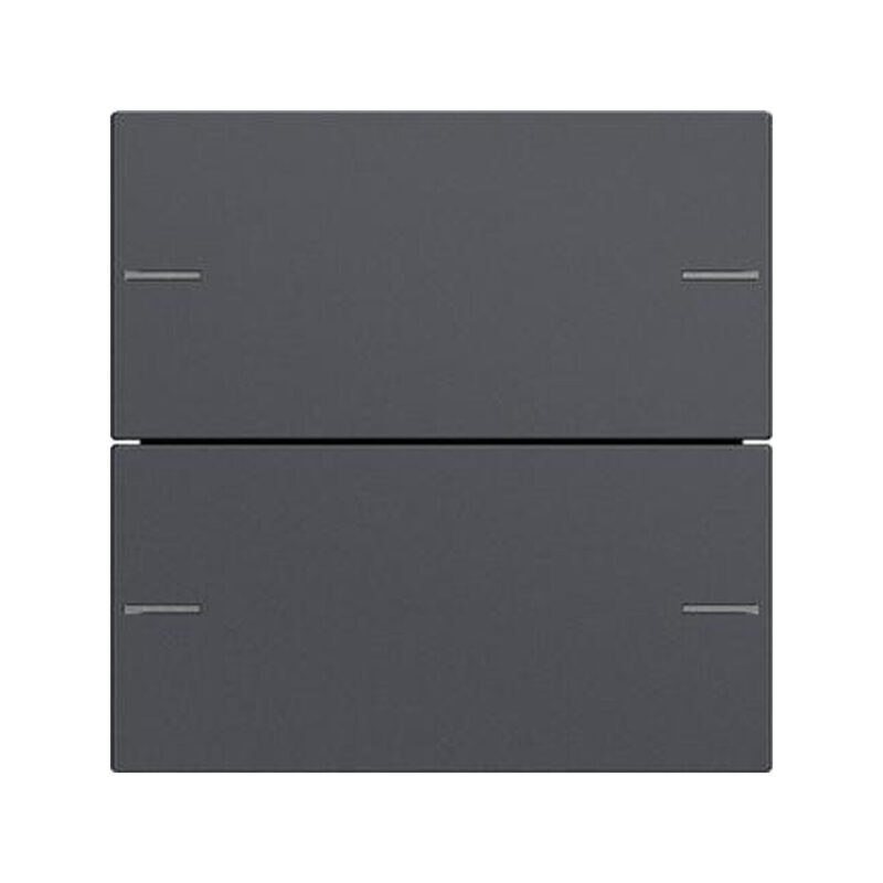 GIRA zestaw klawiszy 2x TS4 System 55 antracytowy 575228