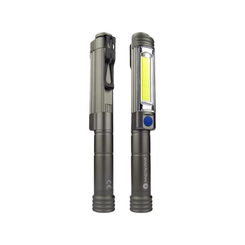 Latarka warsztatowa inspekcyjna COB LED everActive WL-400 5W 400 lumenów IP54 z magnesem