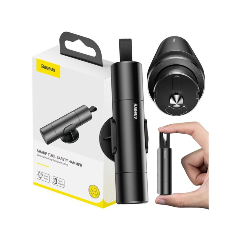 MŁOTEK BEZPIECZEŃSTWA Baseus Sharp Tool CRSFH-0G CZARNY