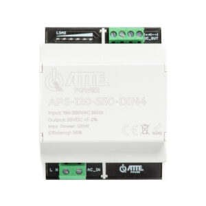 Zasilacz impulsowy 55V 120W w obudowie DIN4 ATTE APS-120-550-DIN4