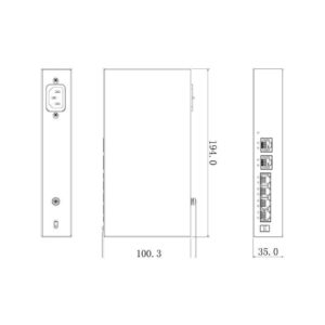 SWITCH DAHUA PFS3006-4ET-36