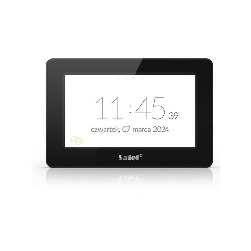 SATEL Manipulator z ekranem dotykowym 7" INT-TSH2R-B czarny
