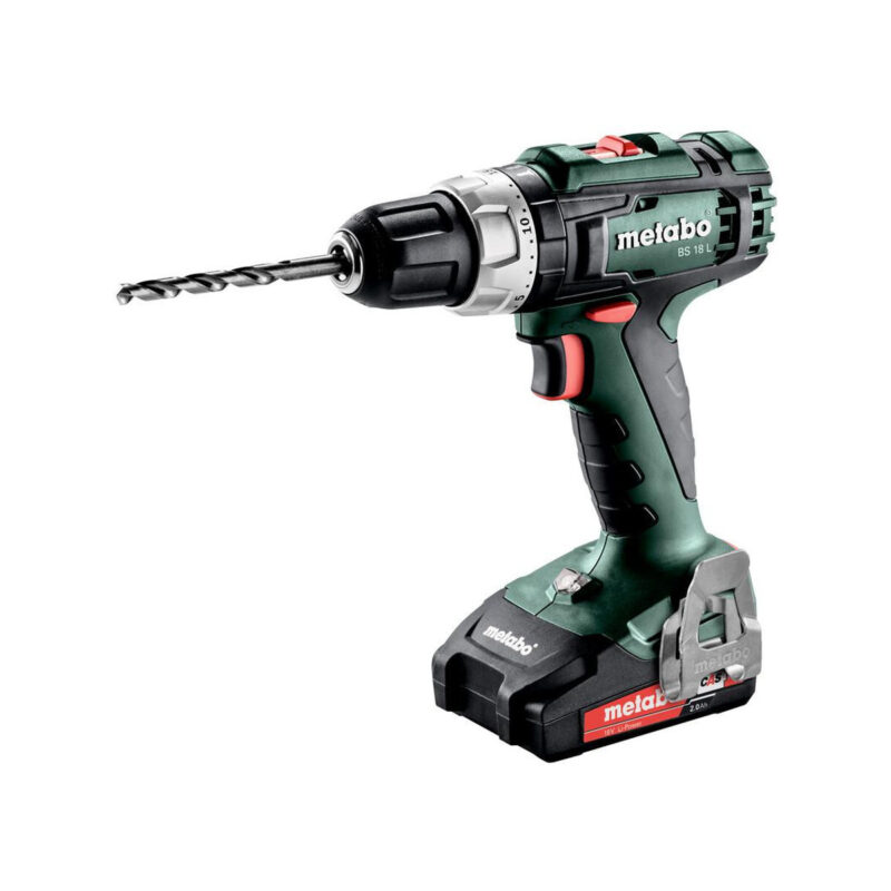 Wiertarko-Wkrętarka akumulatorowa Metabo BS 18 L 2x2ah, ładowarka