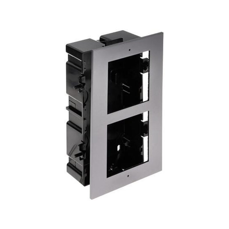 Ramka z puszką do montażu podtynkowego 2-modułowa HIKVISION DS-KD-ACF2/Plastic