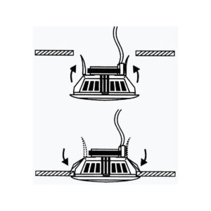 Głośnik sufitowy HQM-SO1016 10W 100V Biały