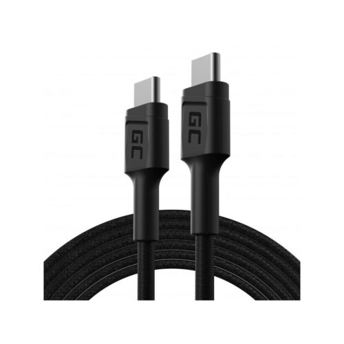 KABEL USB-C / USB-C Green Cell POWERSTREAM 120cm PD 60W ULTRA CHARGE QUICK CHARGE 3.0 KABGC30