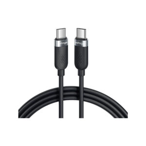 e2b9227e7b2a257ef8b378e656cabe48_original Kabel USB-C / USB-C Voltage Silicone 100W PD 100cm czarny