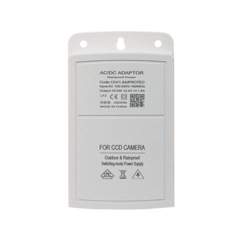 ZASILACZ PROTEC 12V/1.5A 1749