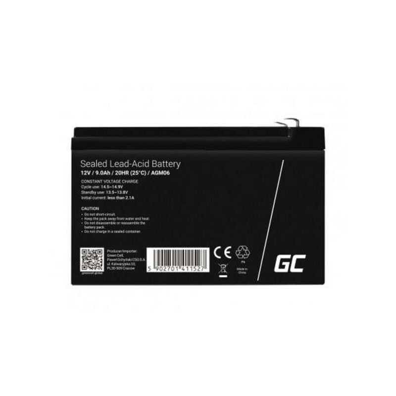 AKUMULATOR AGM Green Cell VRLA 12V 9Ah