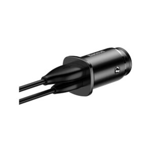 ŁADOWARKA SAMOCHODOWA Baseus Square CCALL-AS01 30W 5A 1x USB-A 1x USB-C QC 4.0+