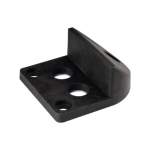 Przykręcany stoper do bramy PSG 61.191 (130x150/H65) powlekany gumą